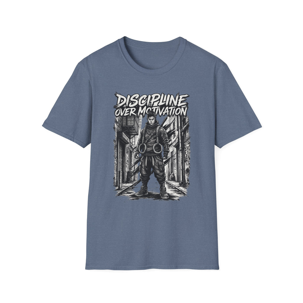 Dicipline Over Motivation Graphite T-Shirt
