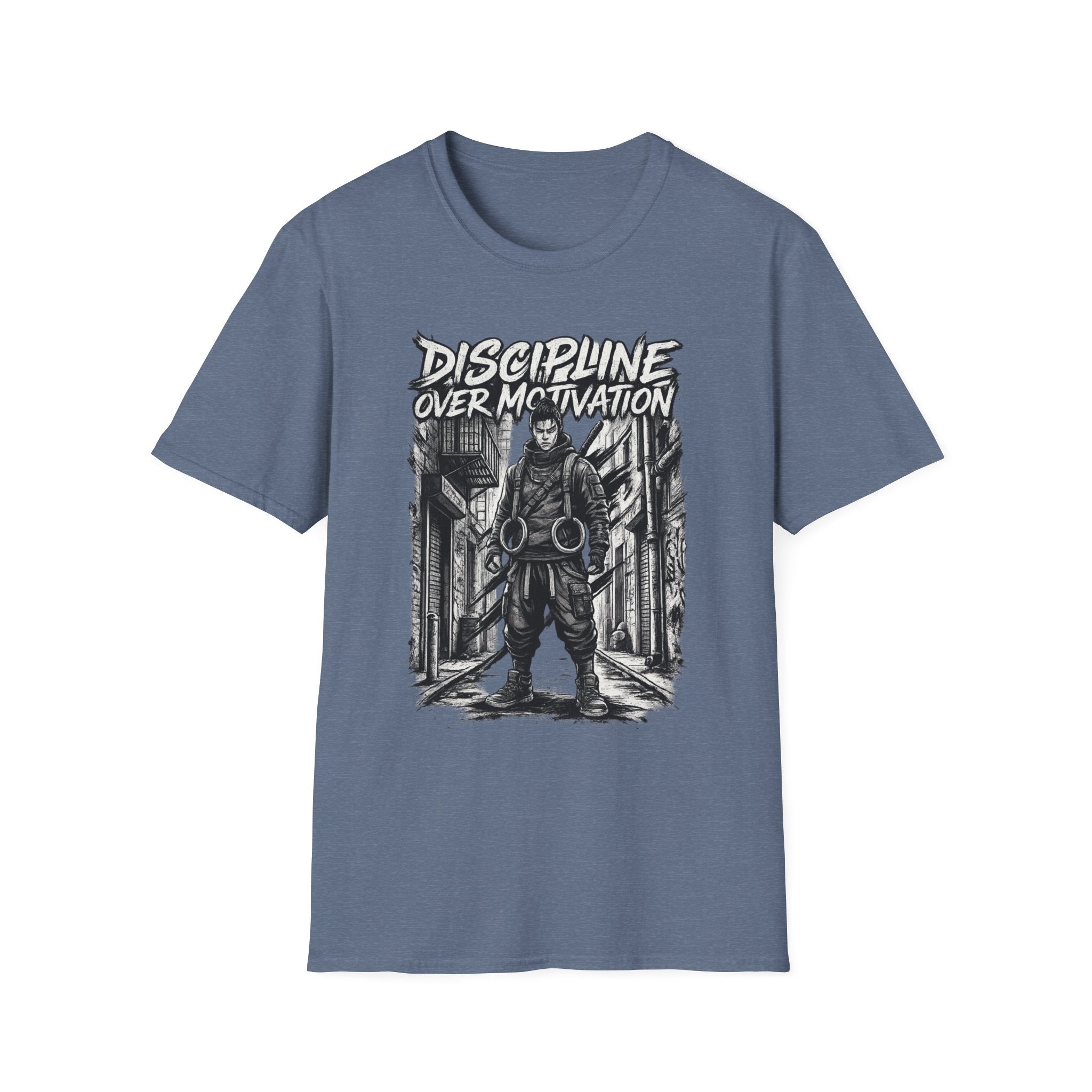 Dicipline Over Motivation Graphite T-Shirt