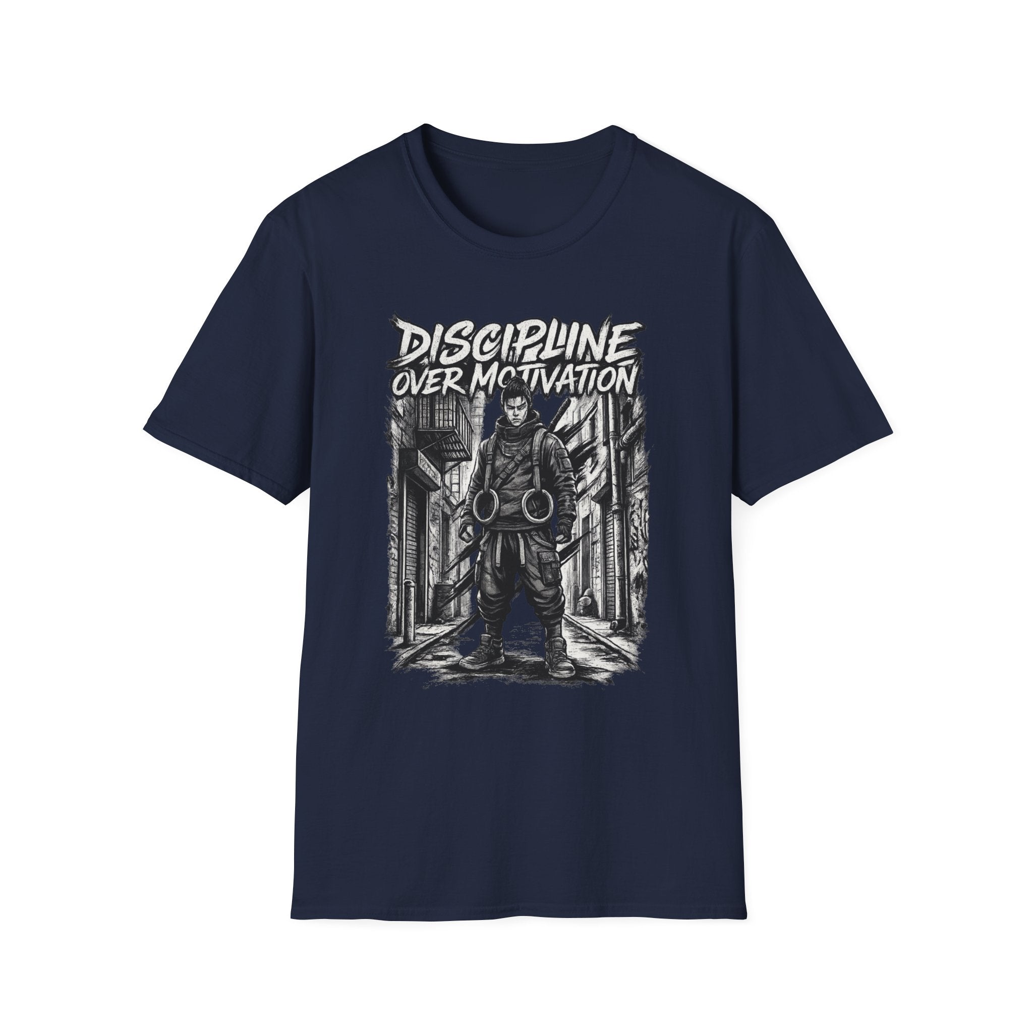 Dicipline Over Motivation Graphite T-Shirt