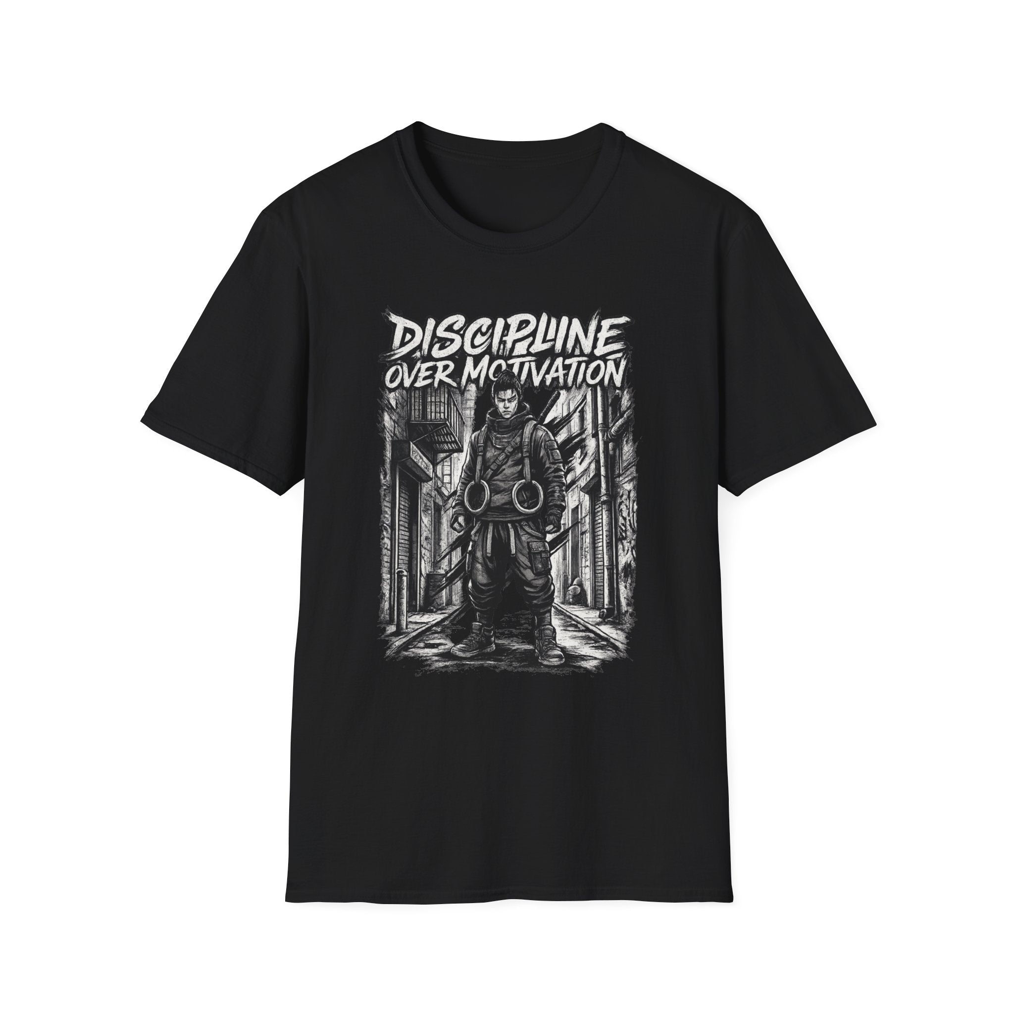 Dicipline Over Motivation Graphite T-Shirt
