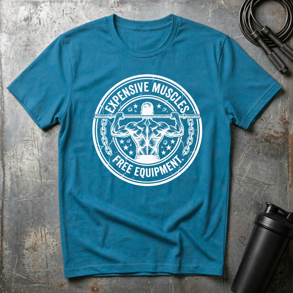 Expensive Muscle Free Equipment T-Shirt