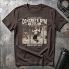 CONCRETE GYM REGULAR BODYWAIGHT BUILT T-Shirt