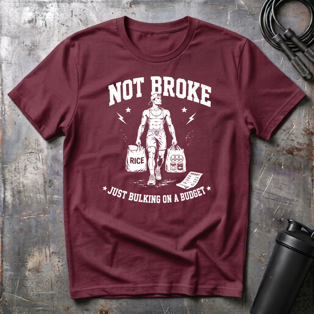 JUST BULKING ON A LOW BUDGET T-Shirt