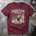 CONCRETE GYM REGULAR BODYWAIGHT BUILT T-Shirt