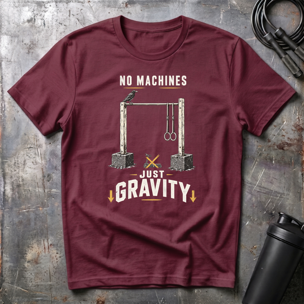 NO MACHINES JUST GRAVITY T-Shirt
