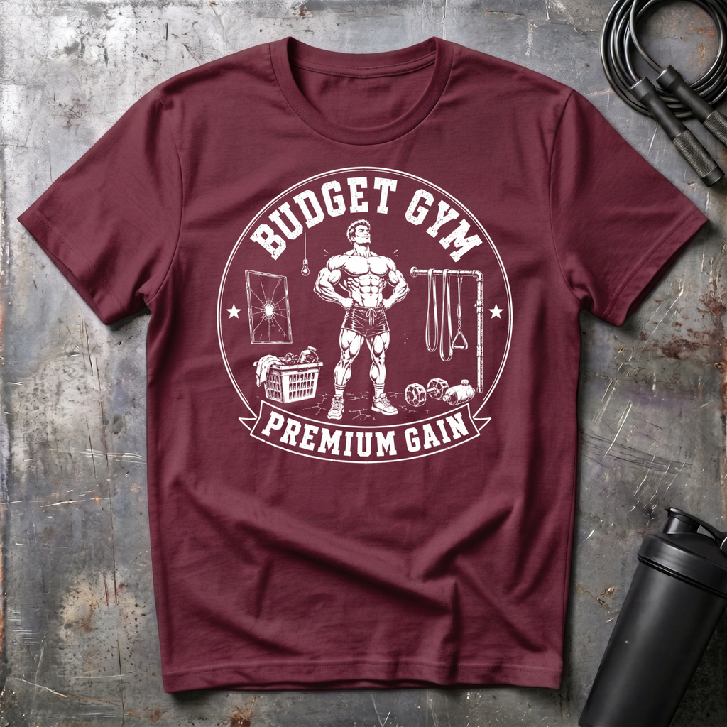 BUDGET GYM PREMIUM GAIN T-Shirt