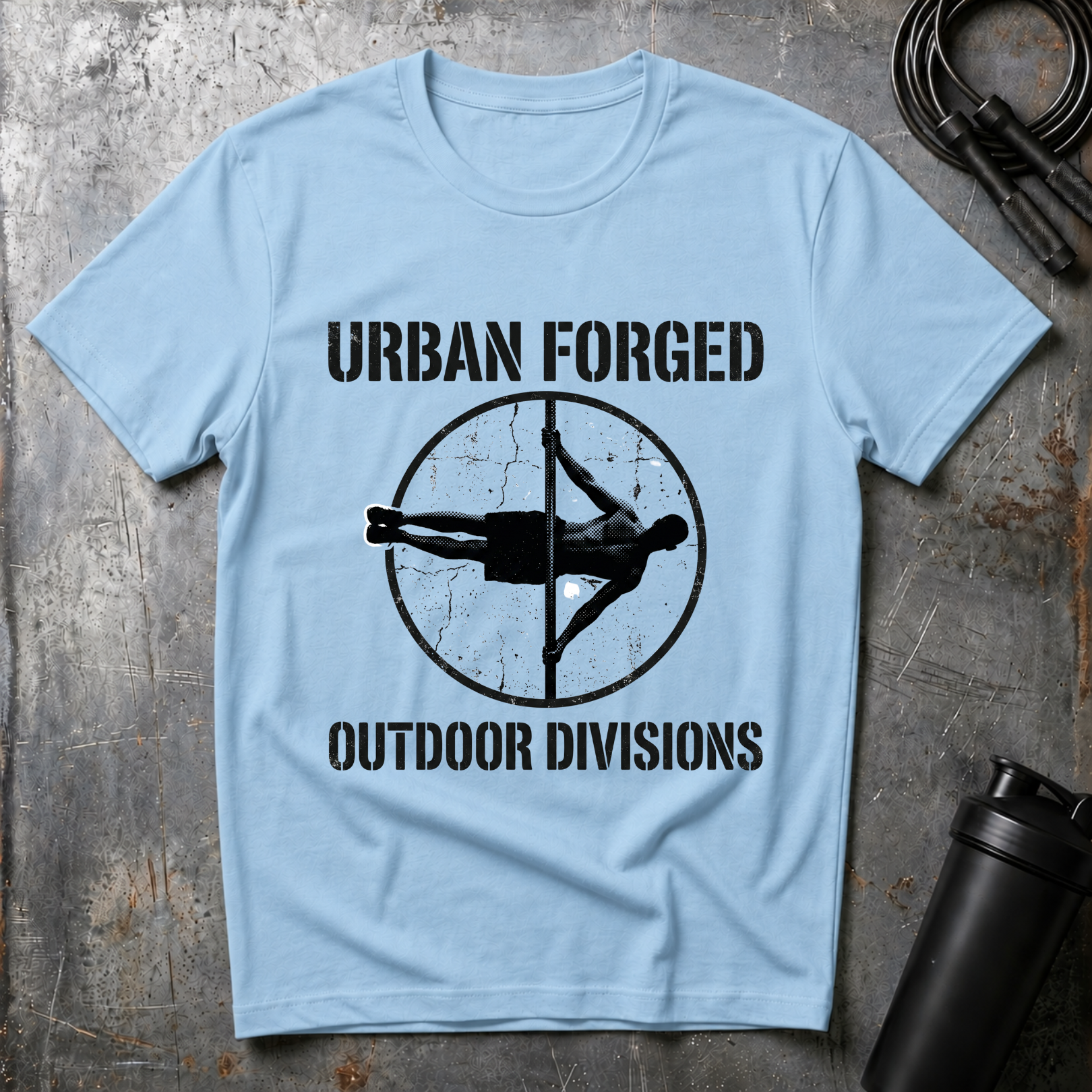 Outdoor division iron T-Shirt