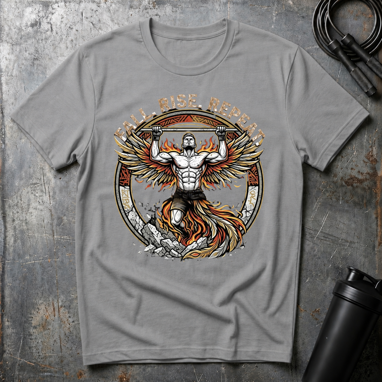Fall rise repeat T-Shirt