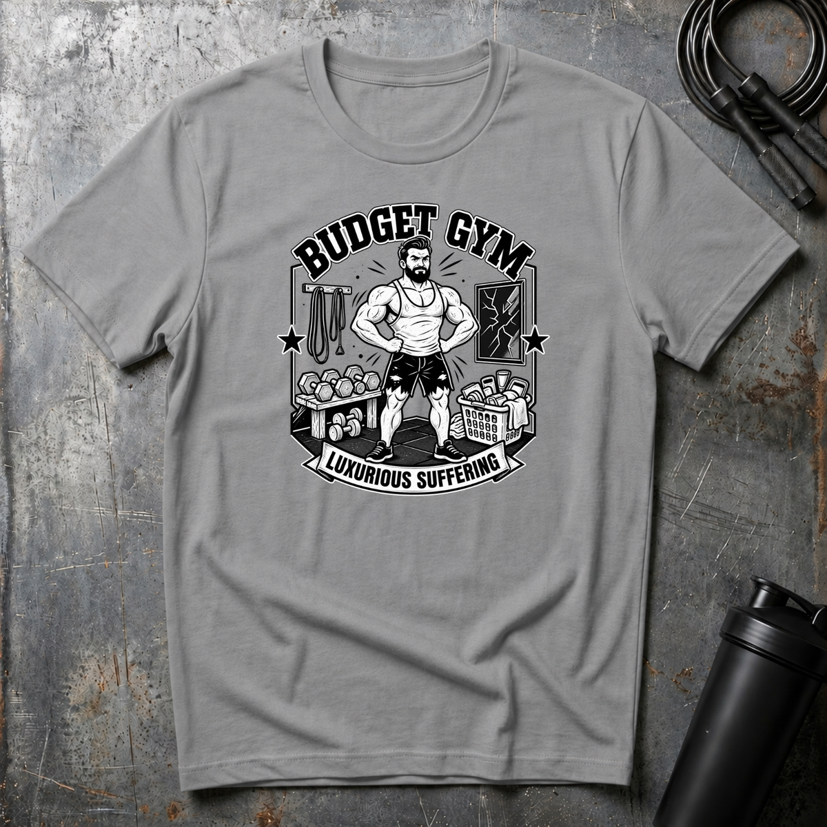 DUBGET GYM LUXURIOUS SUFFERING T-Shirt