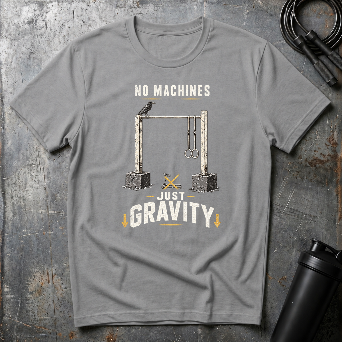 NO MACHINES JUST GRAVITY T-Shirt