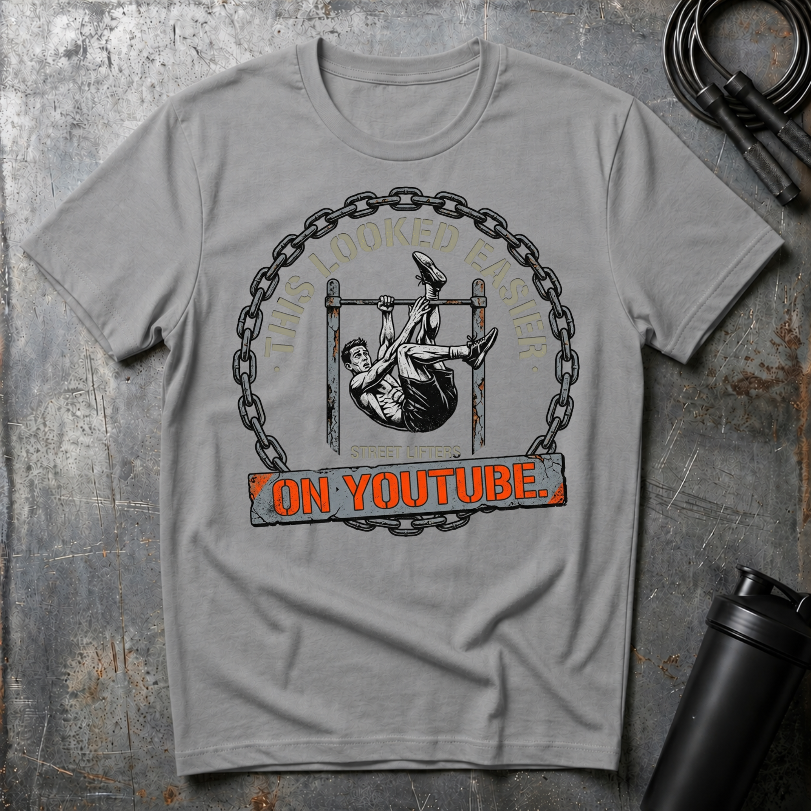 This looked easyer on YouTube T-Shirt