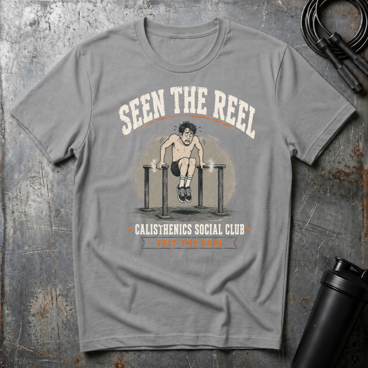 SEEN THE REEL FELT THE PAIN T-Shirt