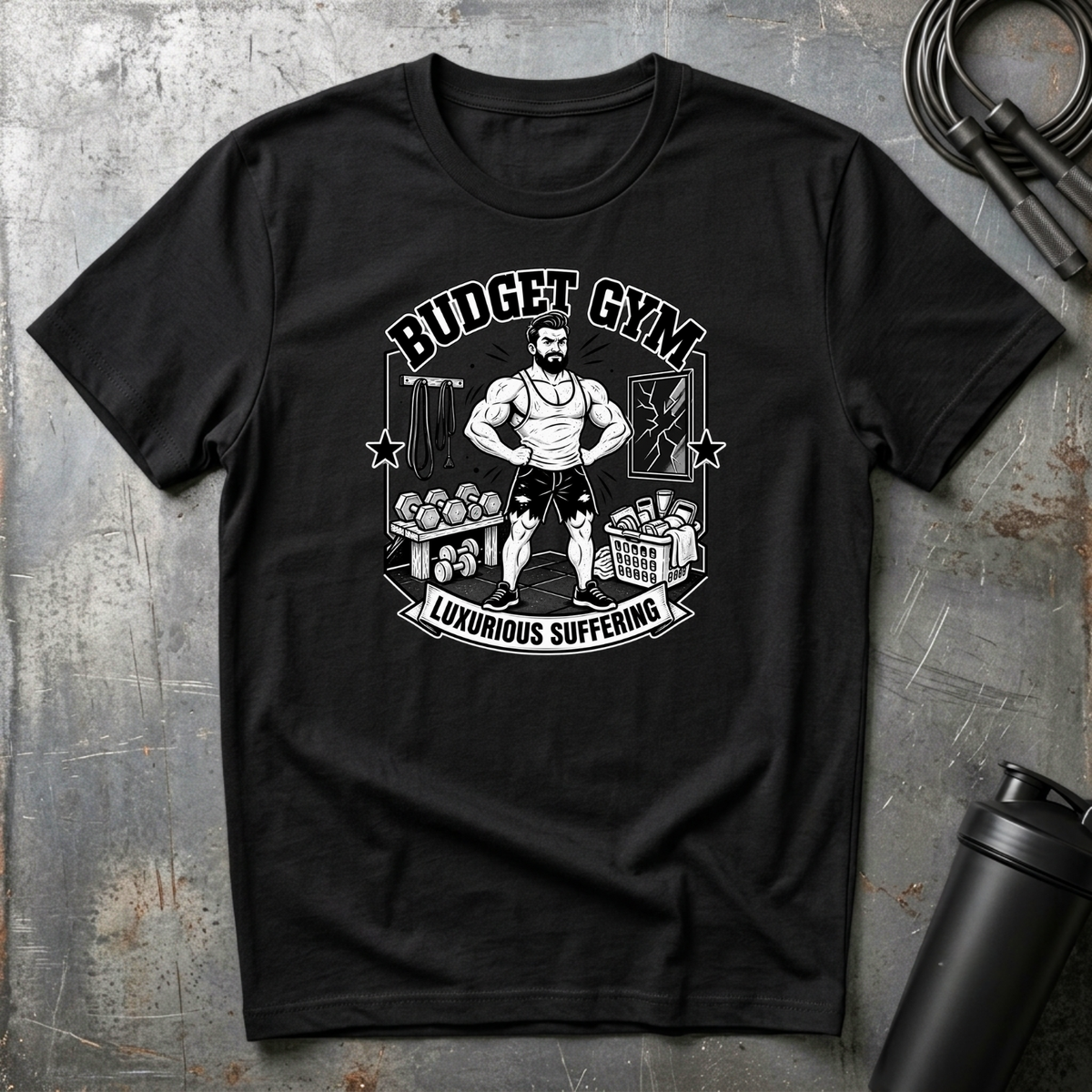 DUBGET GYM LUXURIOUS SUFFERING T-Shirt