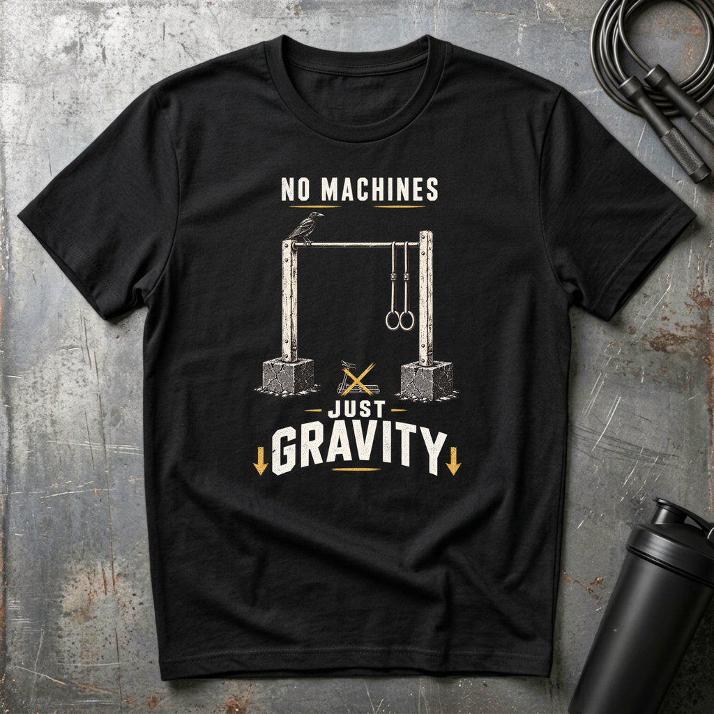 NO MACHINES JUST GRAVITY T-Shirt