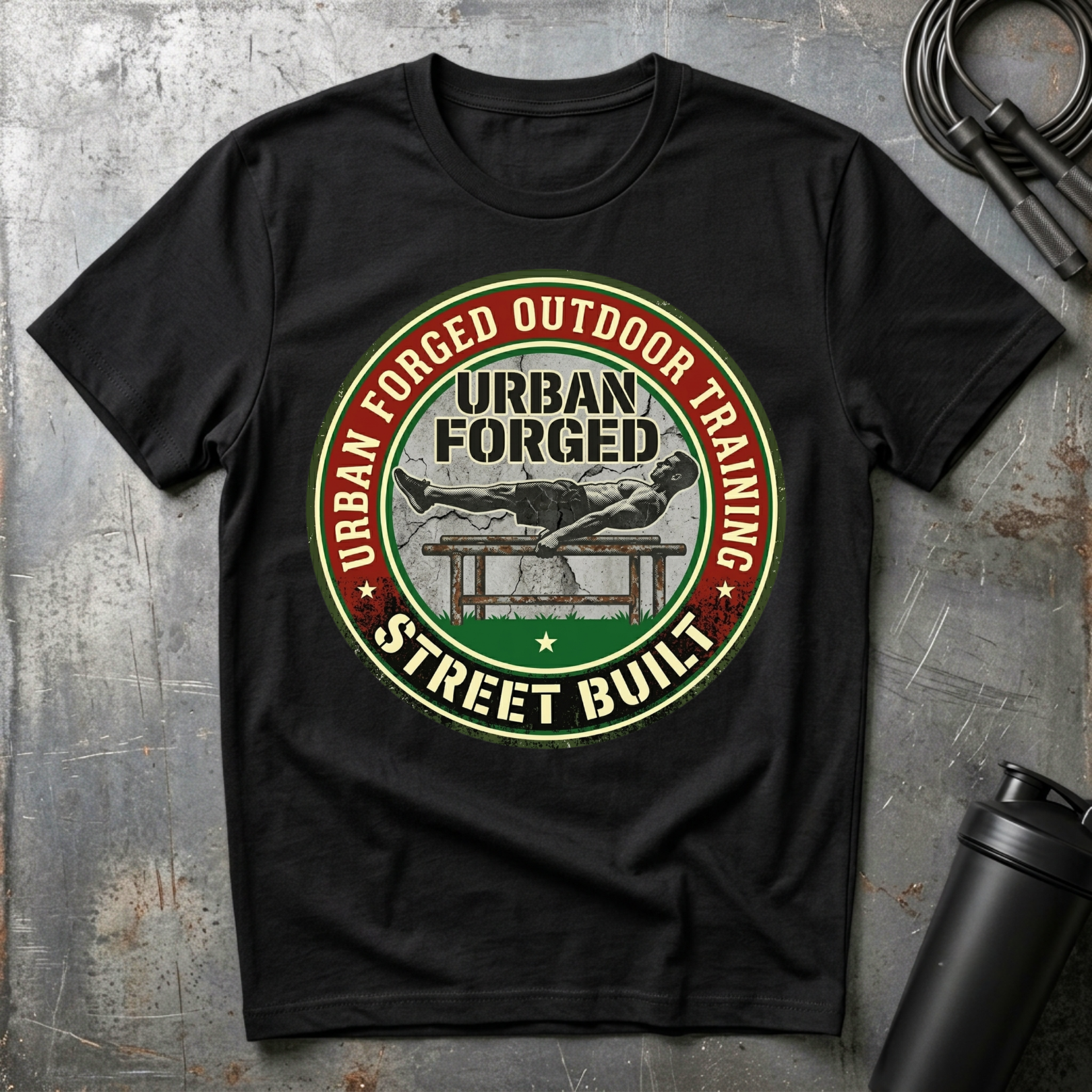 Street build outdoor training T-Shirt