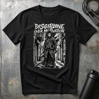 Dicipline Over Motivation Graphite T-Shirt