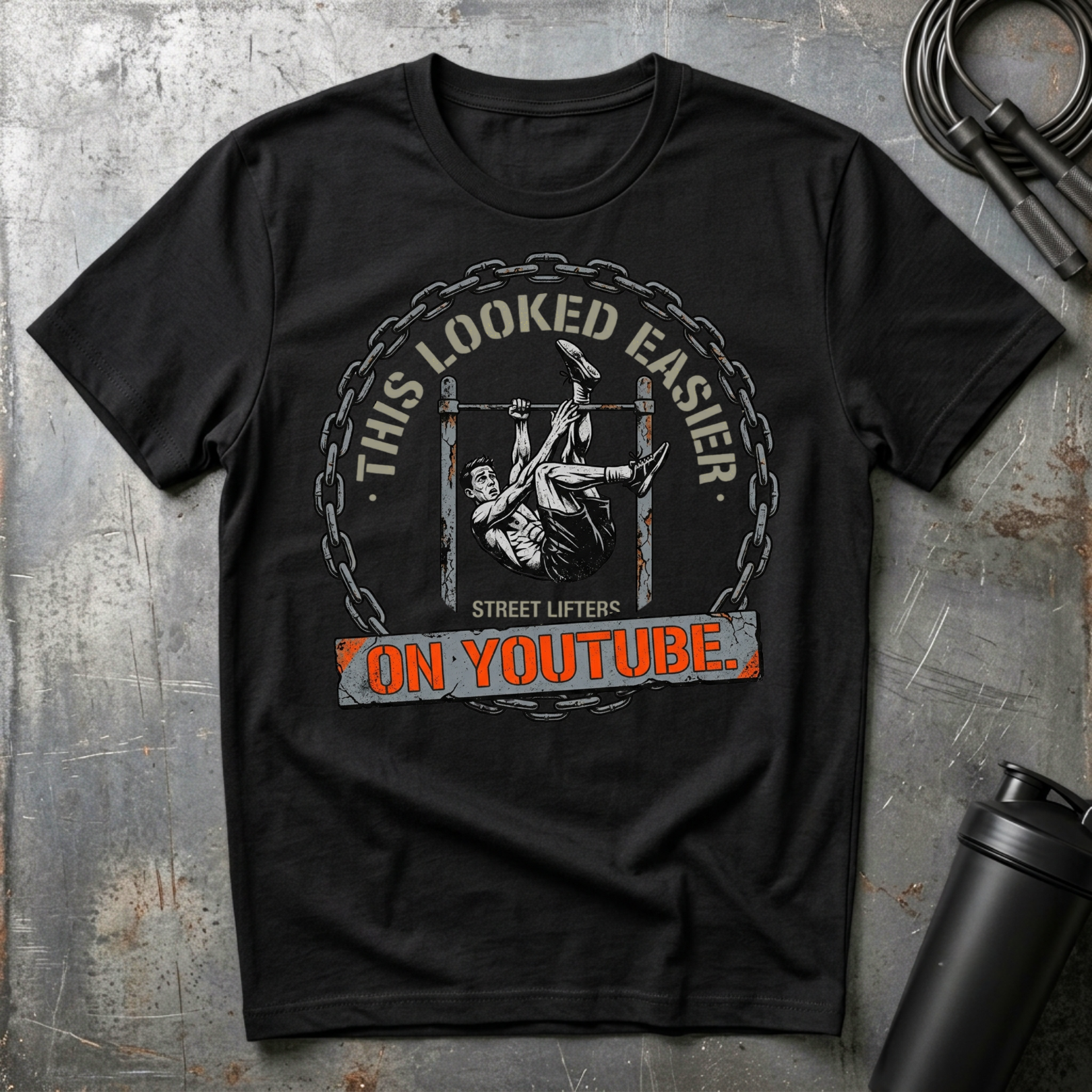 This looked easyer on YouTube T-Shirt