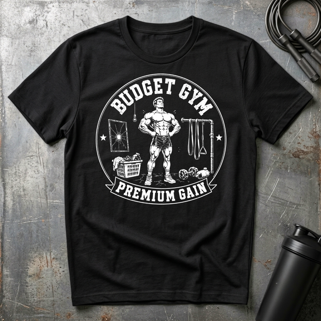 BUDGET GYM PREMIUM GAIN T-Shirt