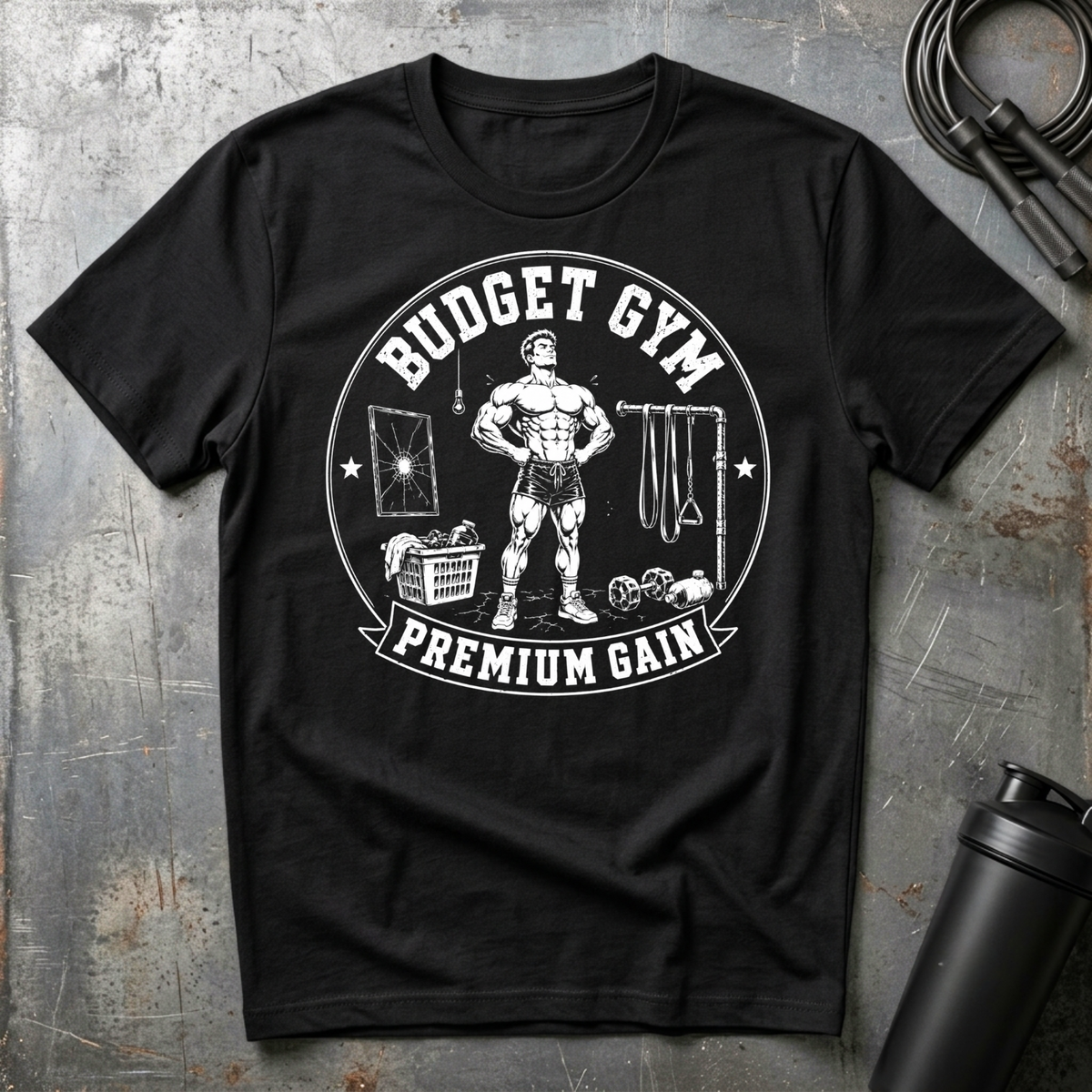 BUDGET GYM PREMIUM GAIN T-Shirt