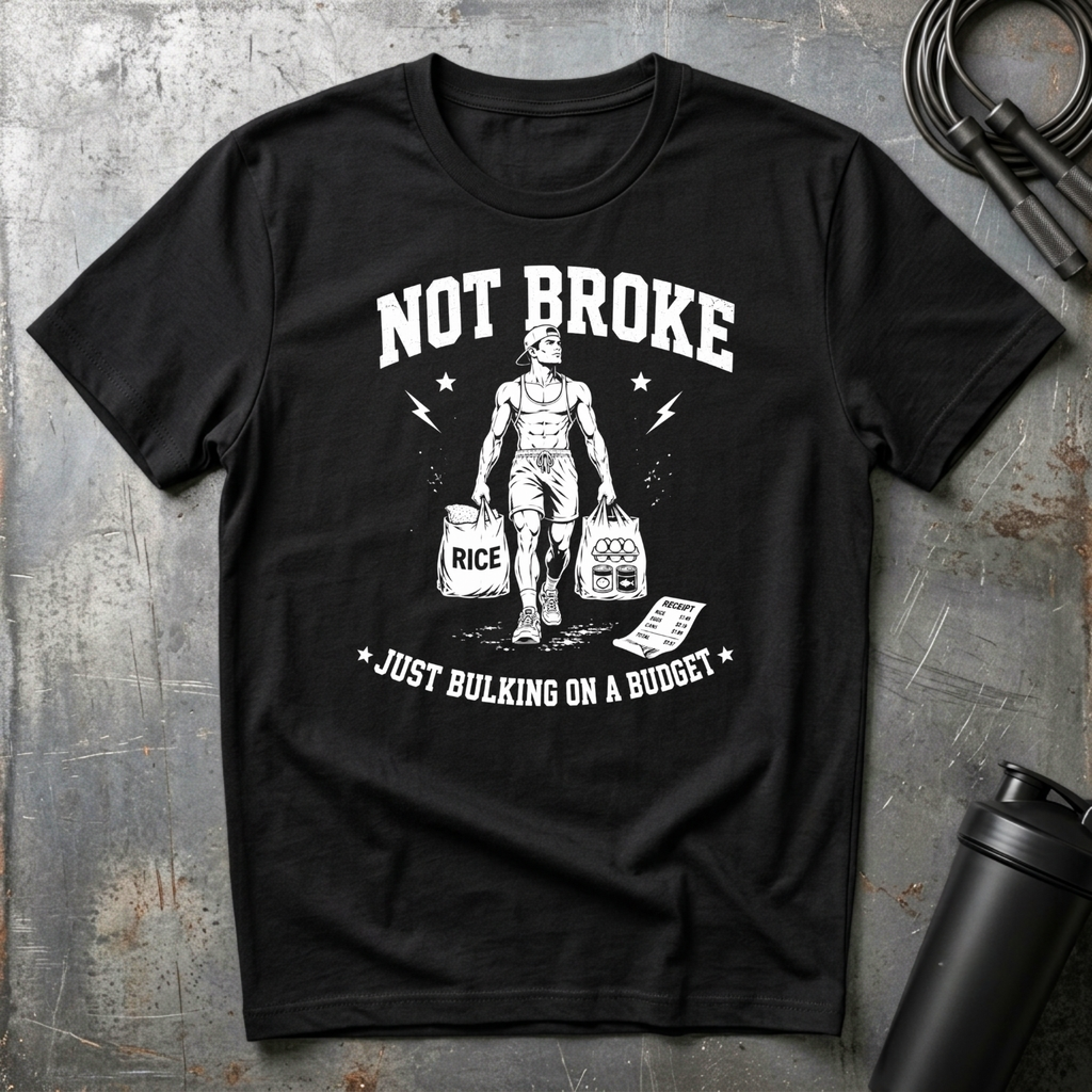 JUST BULKING ON A LOW BUDGET T-Shirt