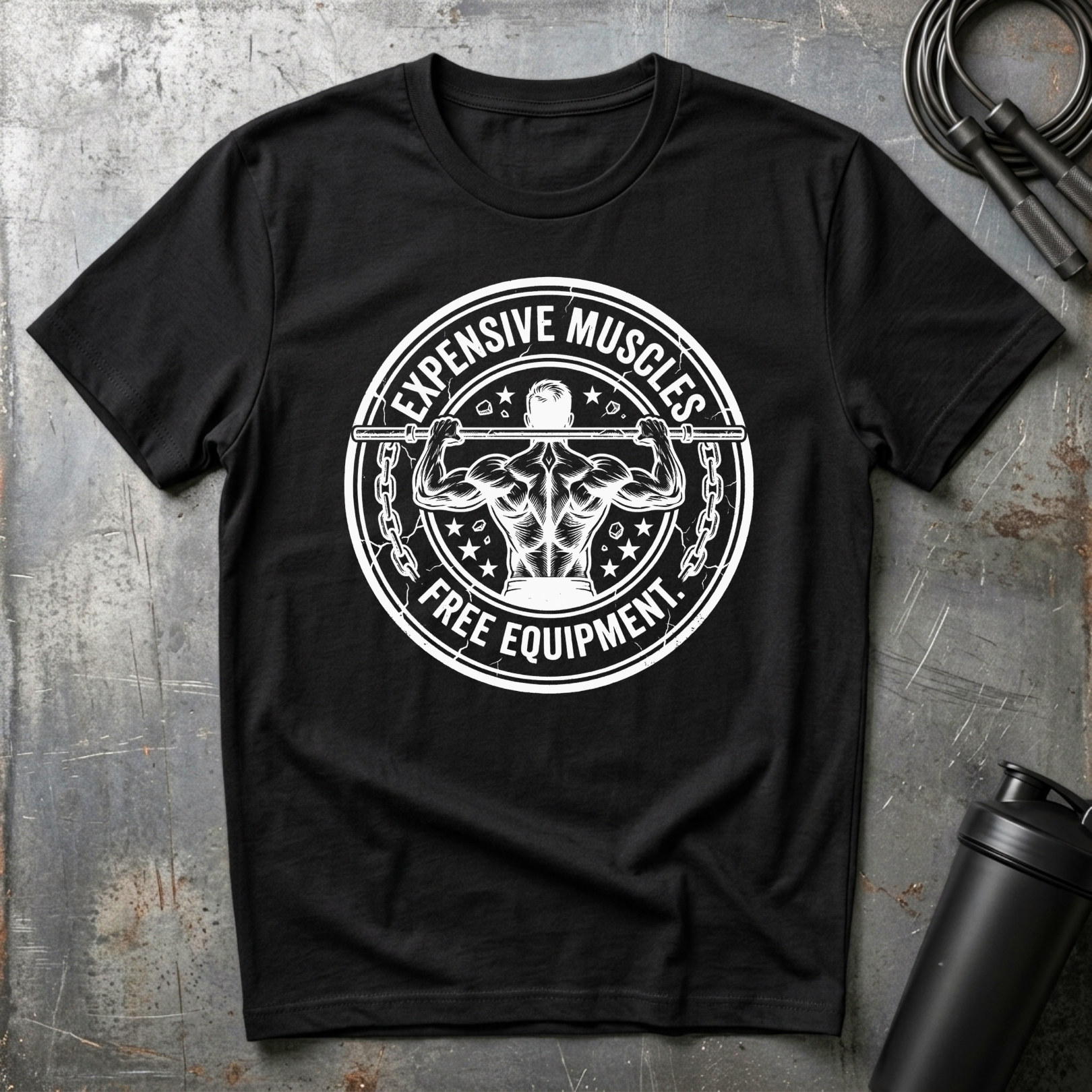 Expensive Muscle Free Equipment T-Shirt