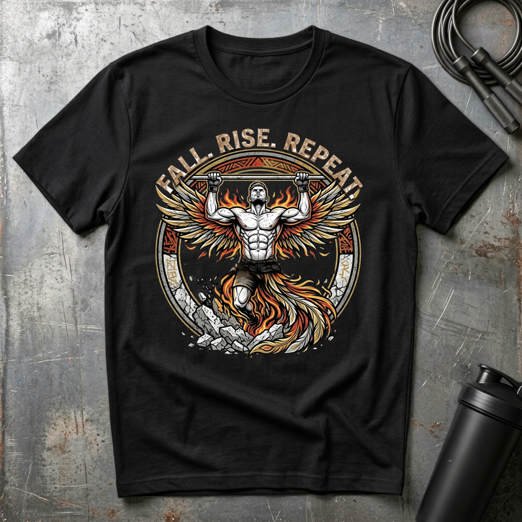 Fall rise repeat T-Shirt