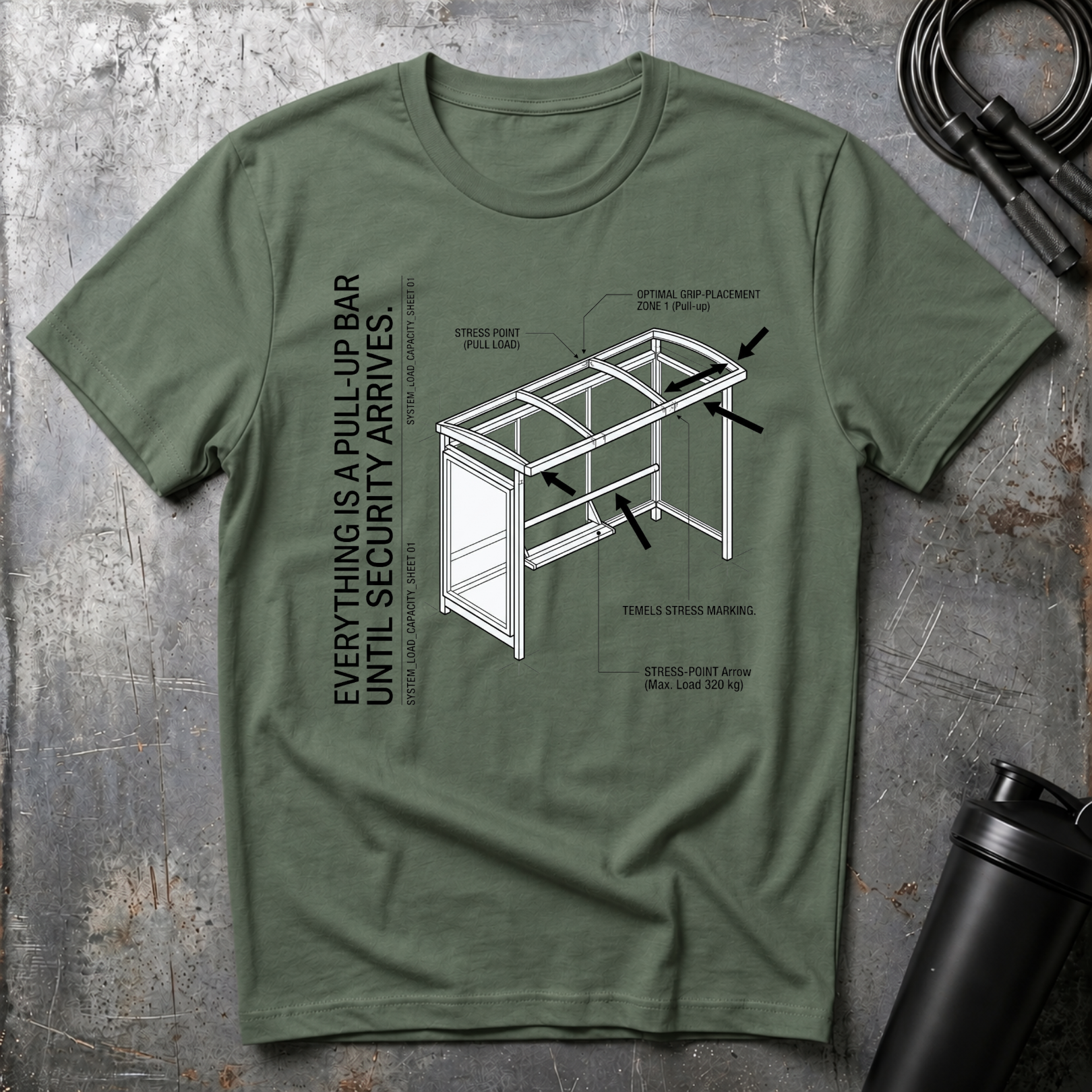Until Security Arrives T-Shirt