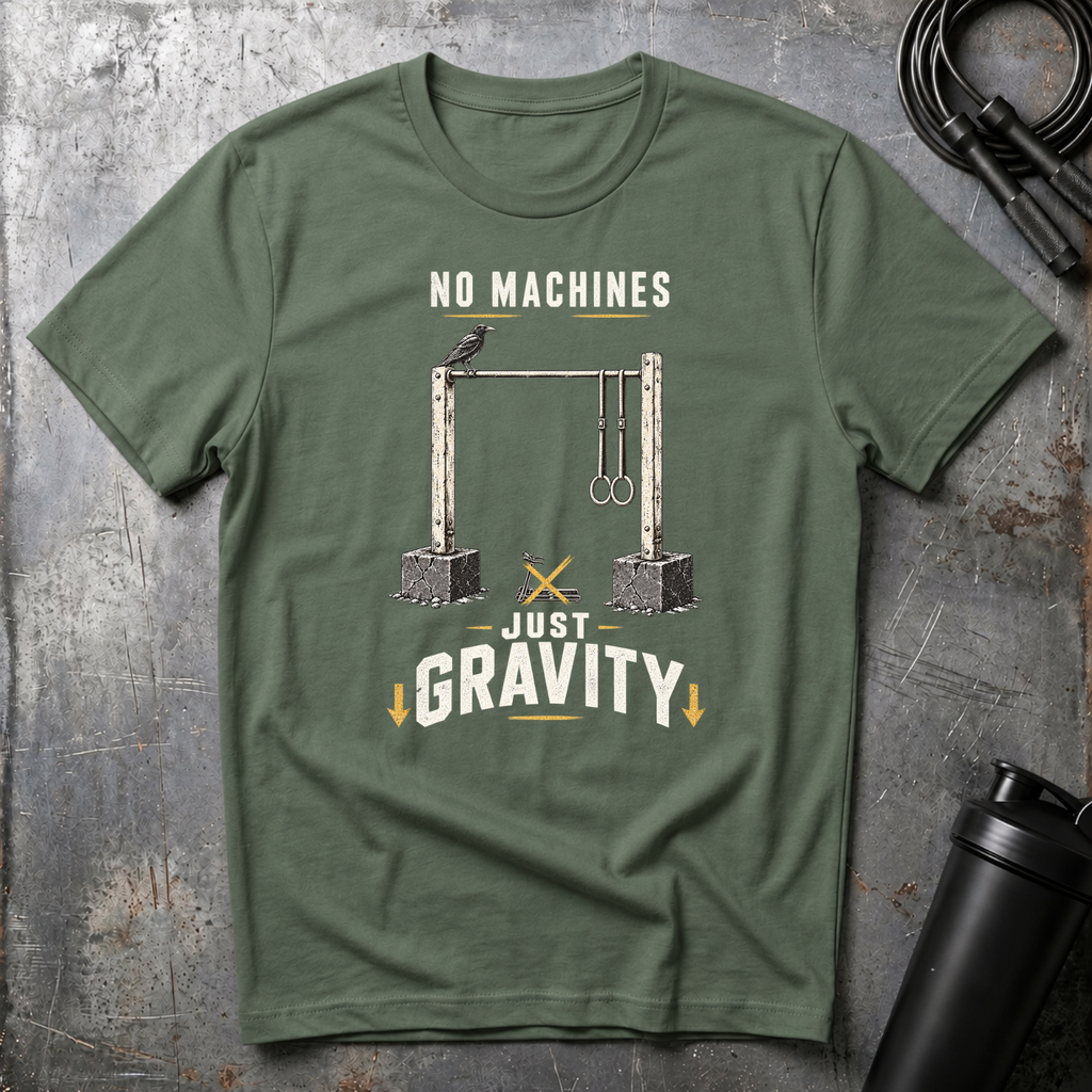 NO MACHINES JUST GRAVITY T-Shirt