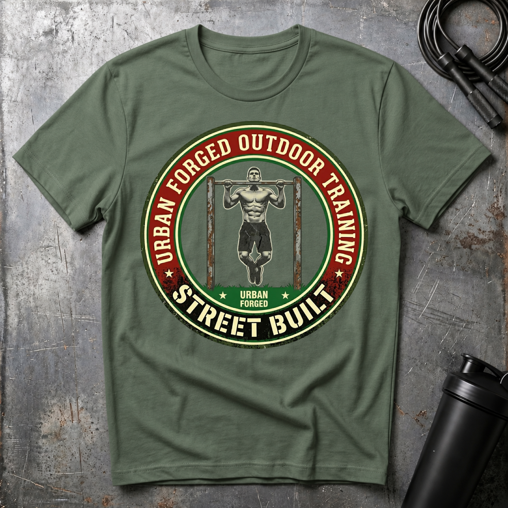 Street build pull up T-Shirt