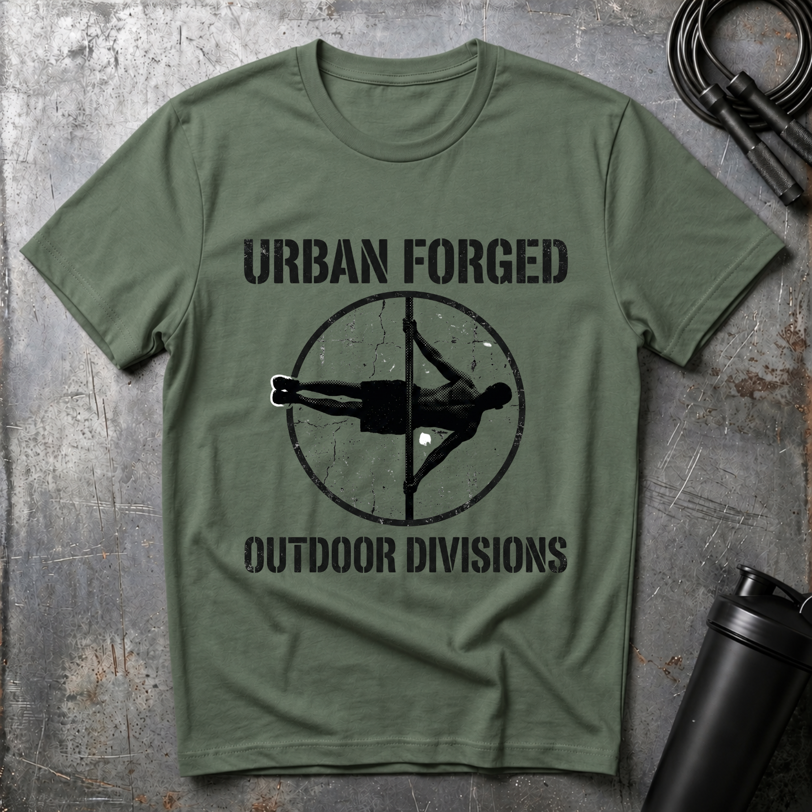 Outdoor division iron T-Shirt