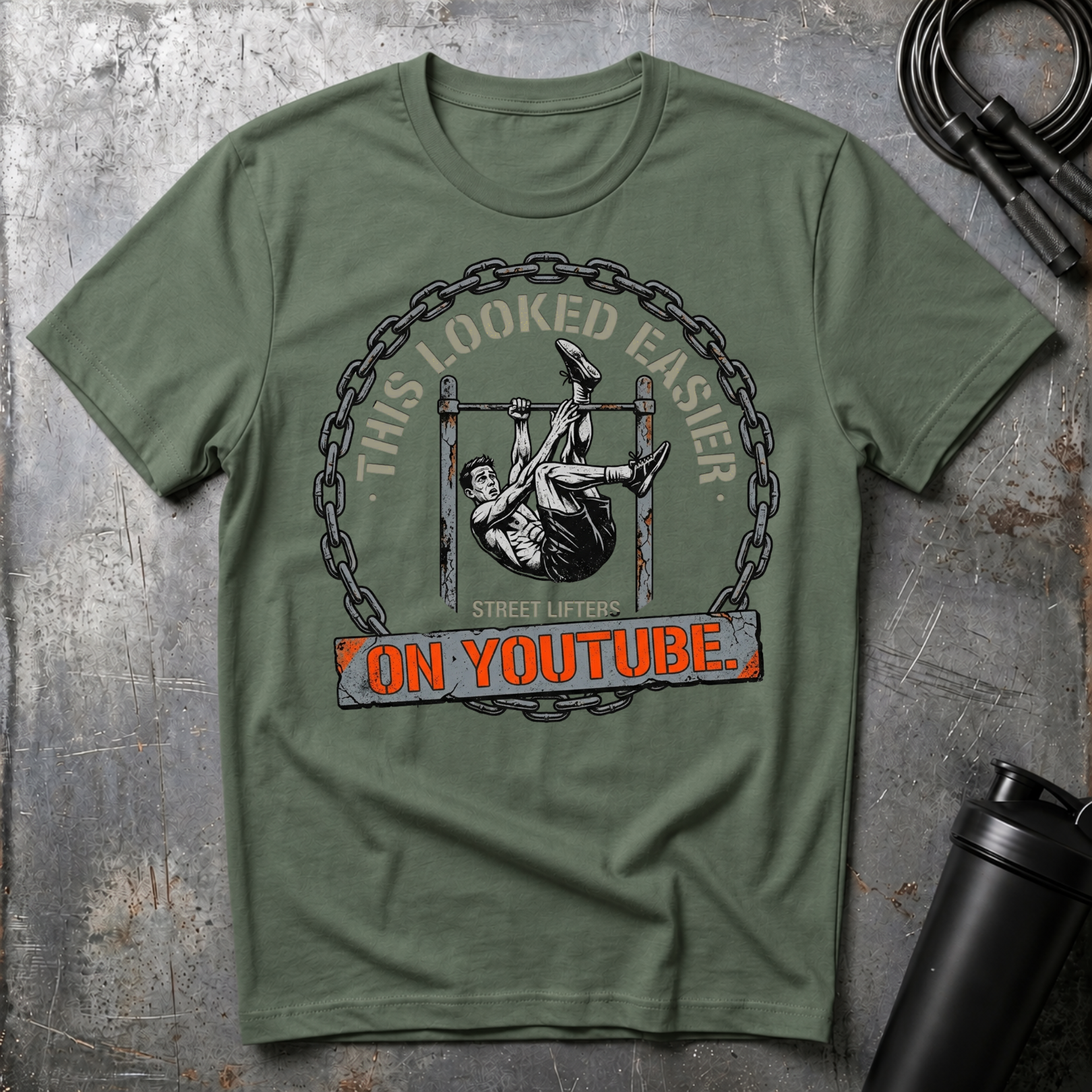 This looked easyer on YouTube T-Shirt