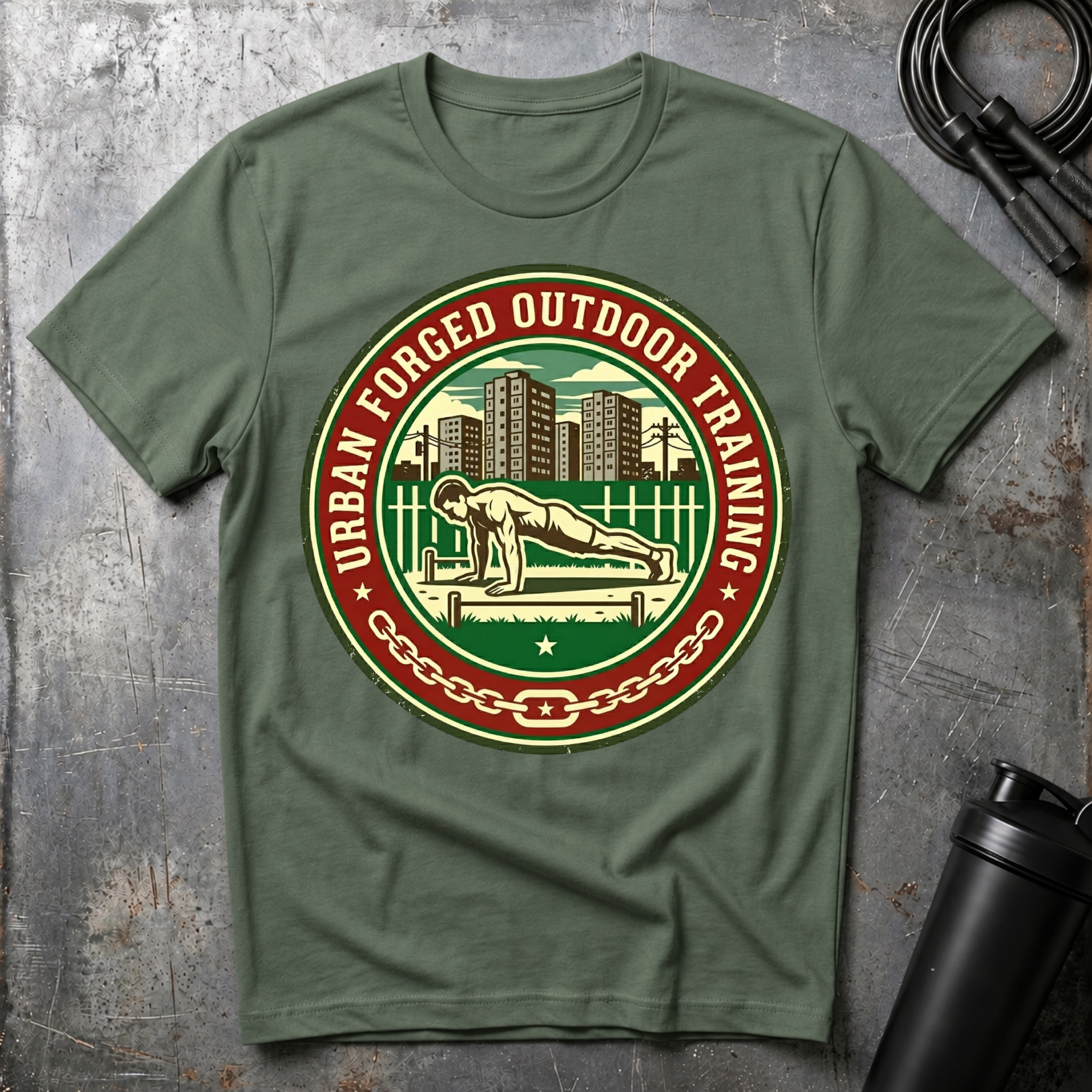 Outdoor training push up T-Shirt