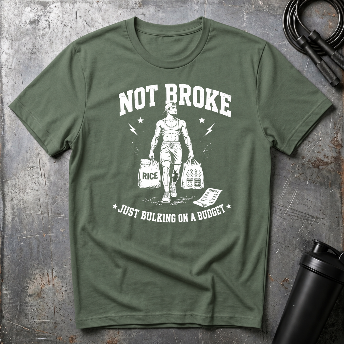 JUST BULKING ON A LOW BUDGET T-Shirt