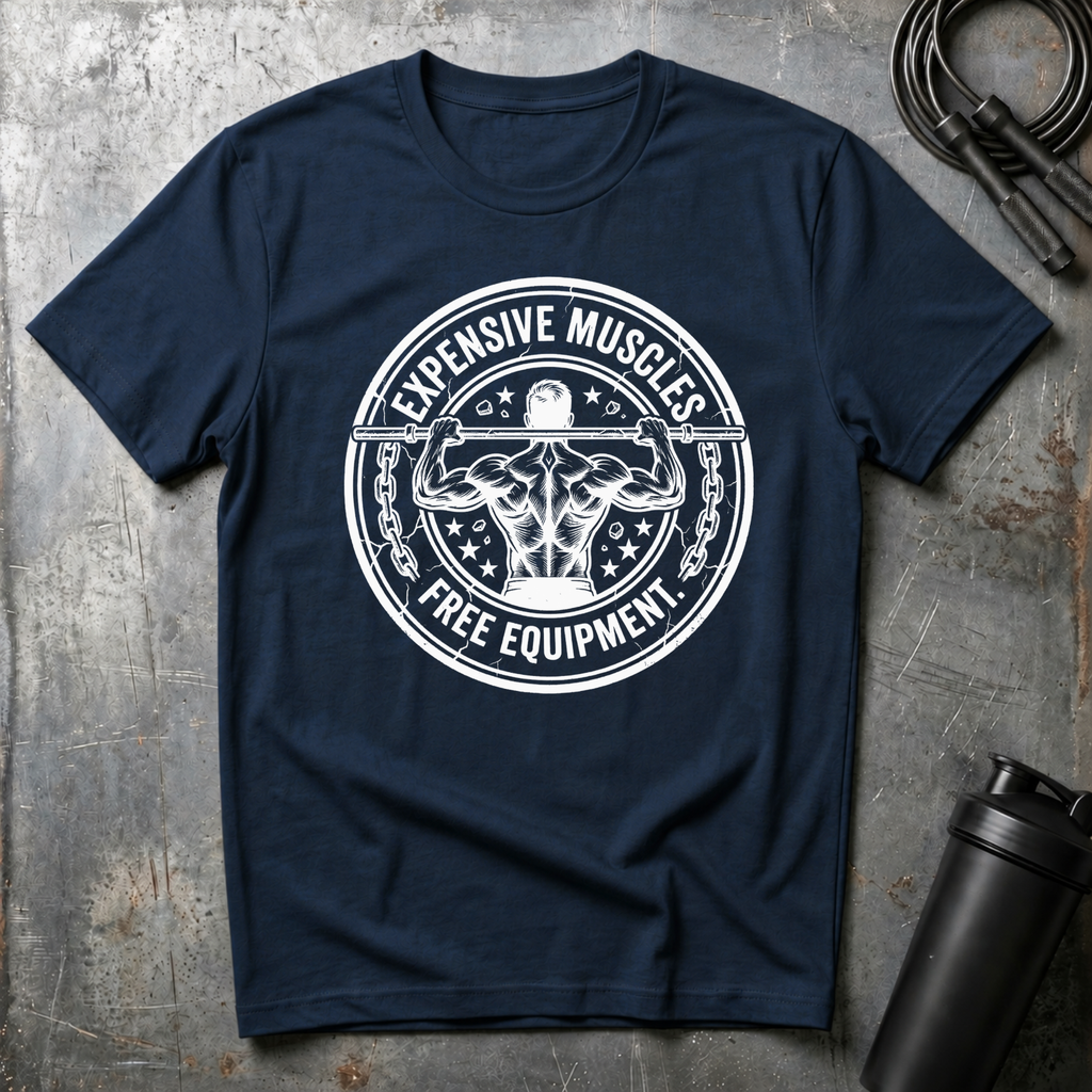 Expensive Muscle Free Equipment T-Shirt
