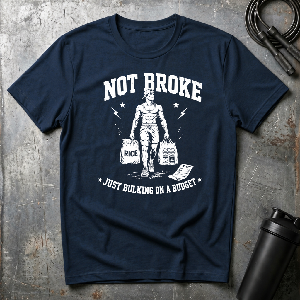 JUST BULKING ON A LOW BUDGET T-Shirt