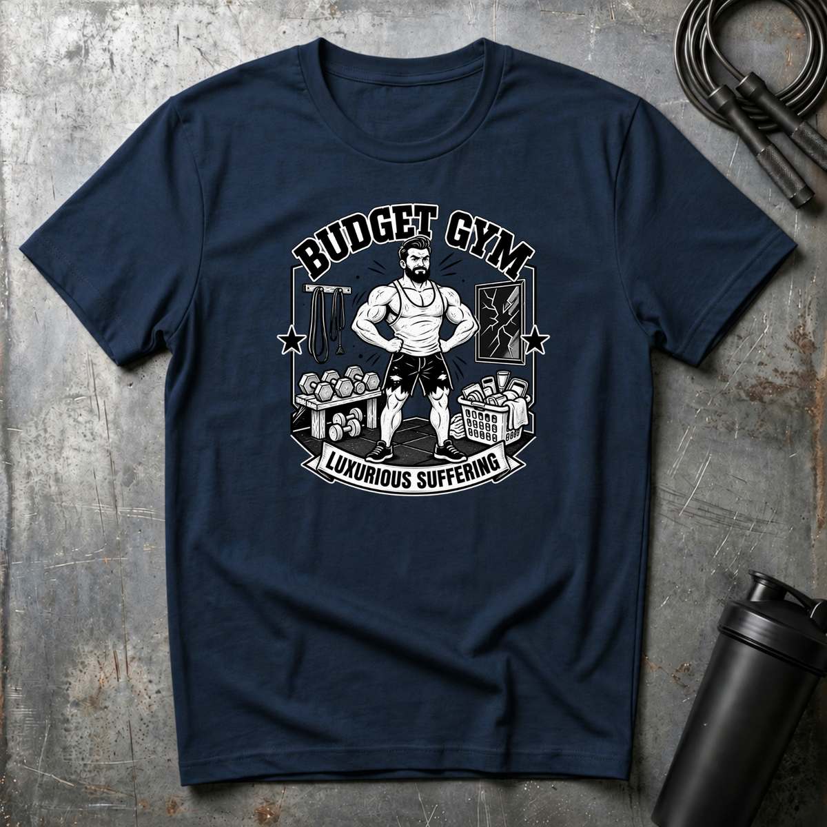 DUBGET GYM LUXURIOUS SUFFERING T-Shirt