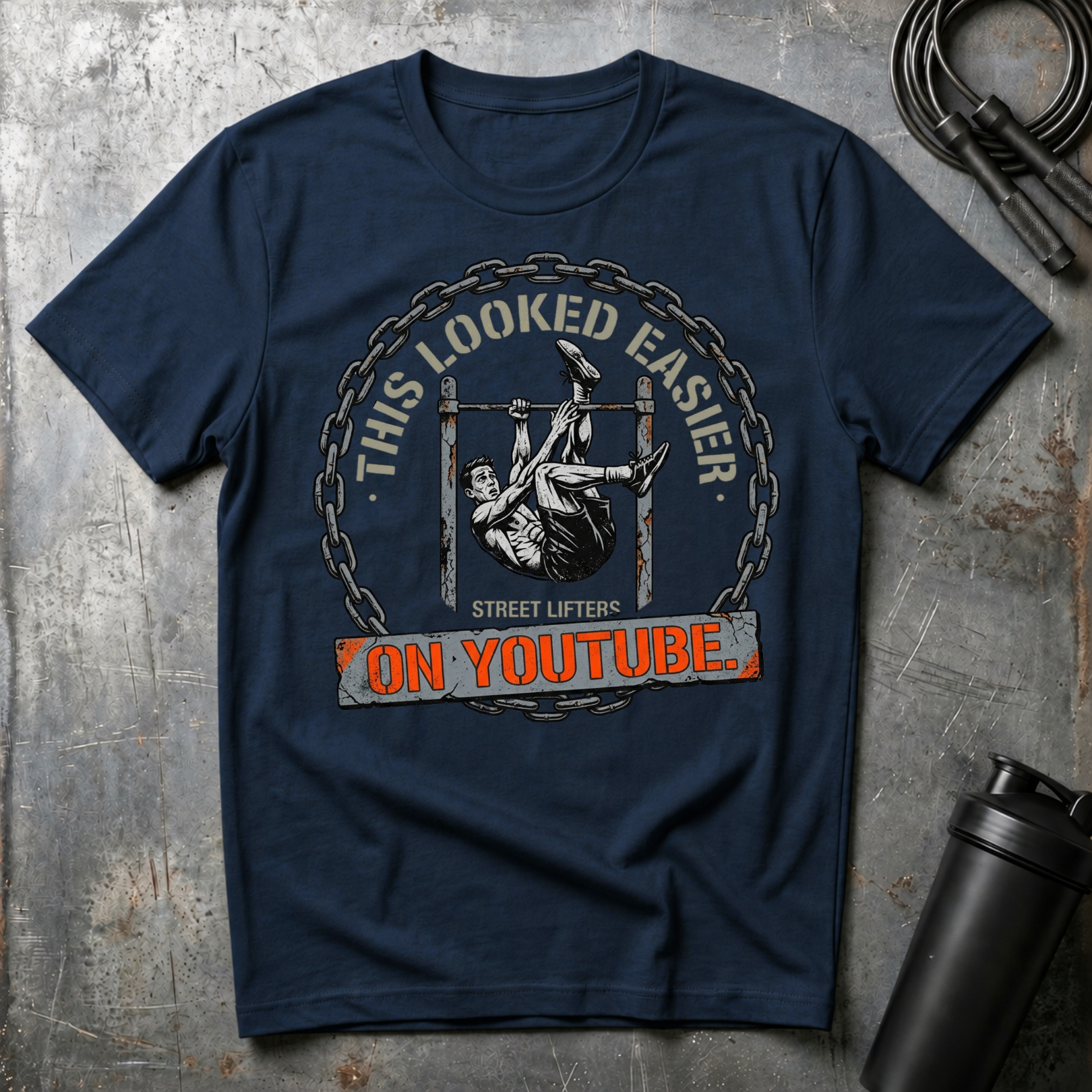 This looked easyer on YouTube T-Shirt