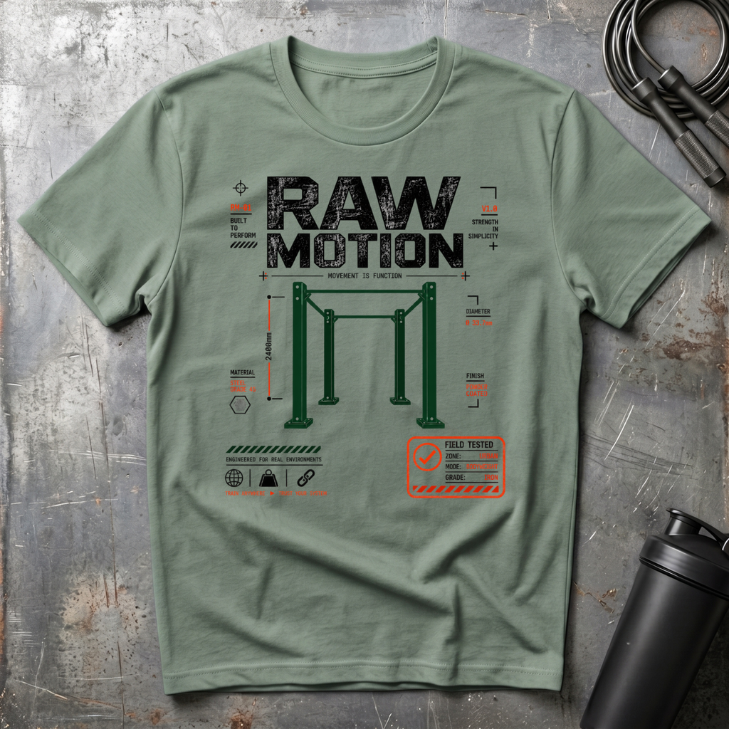 RAW MOTION MOVEMENT IS FUNCTION T-Shirt