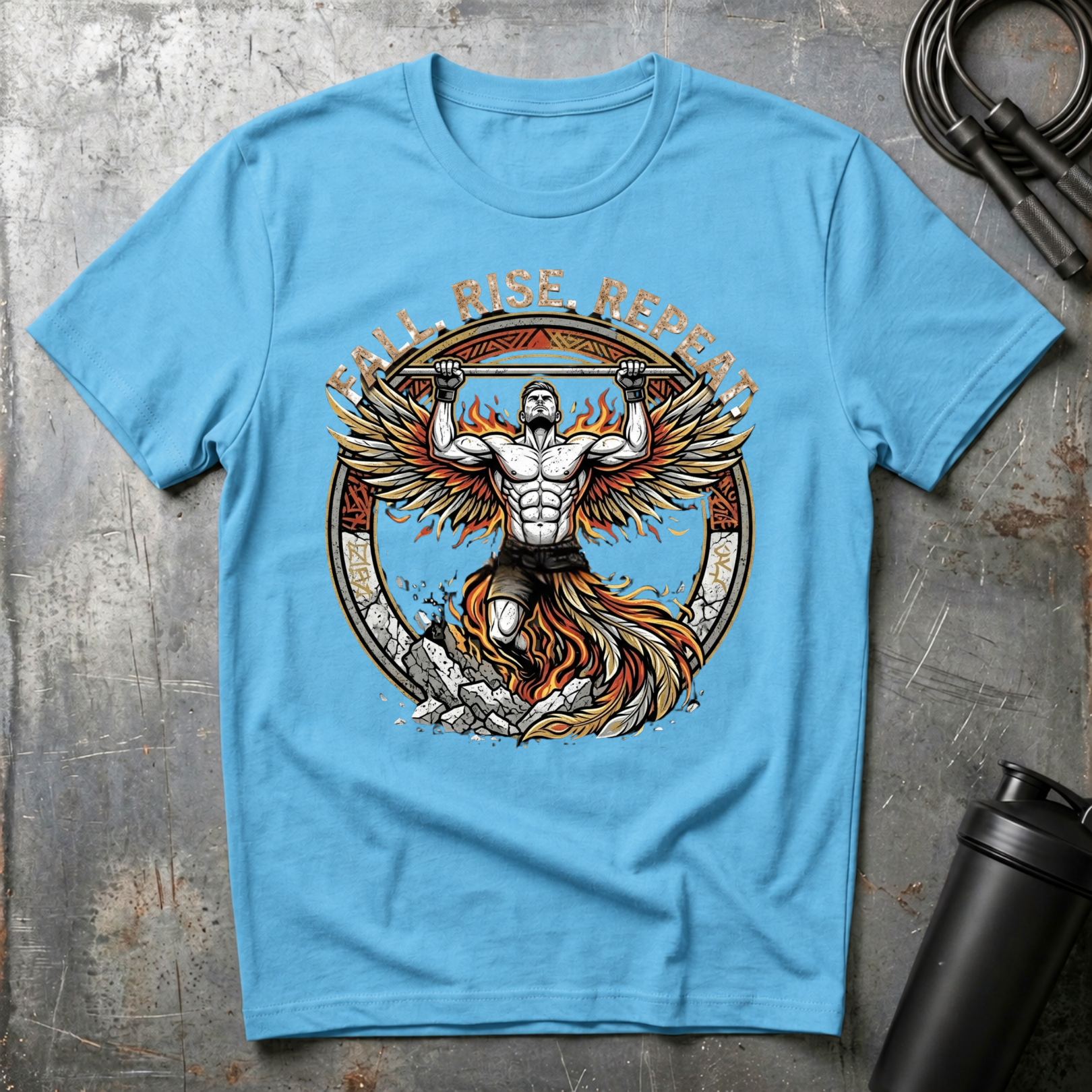 Fall rise repeat T-Shirt