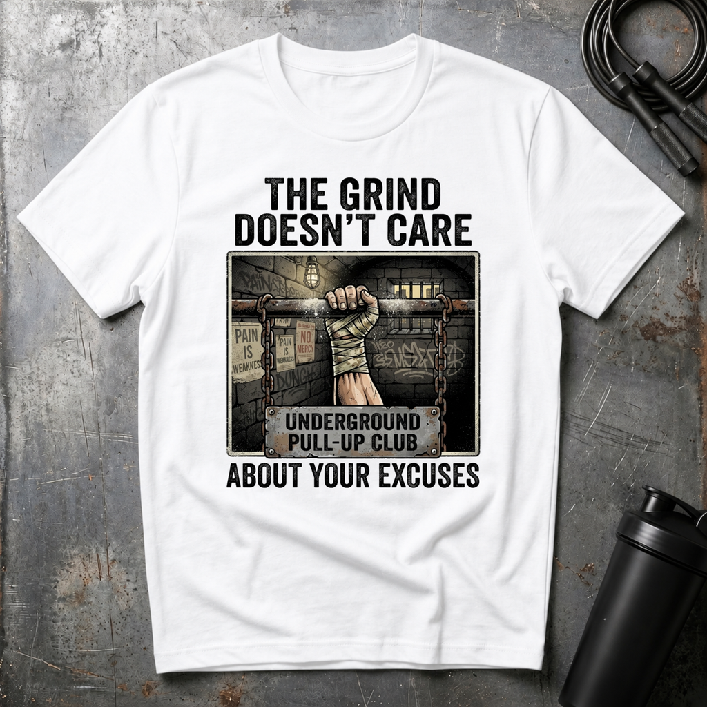 THE GRIND DOESN'T CARE ABOUT YOUR EXCUSES T-Shirt