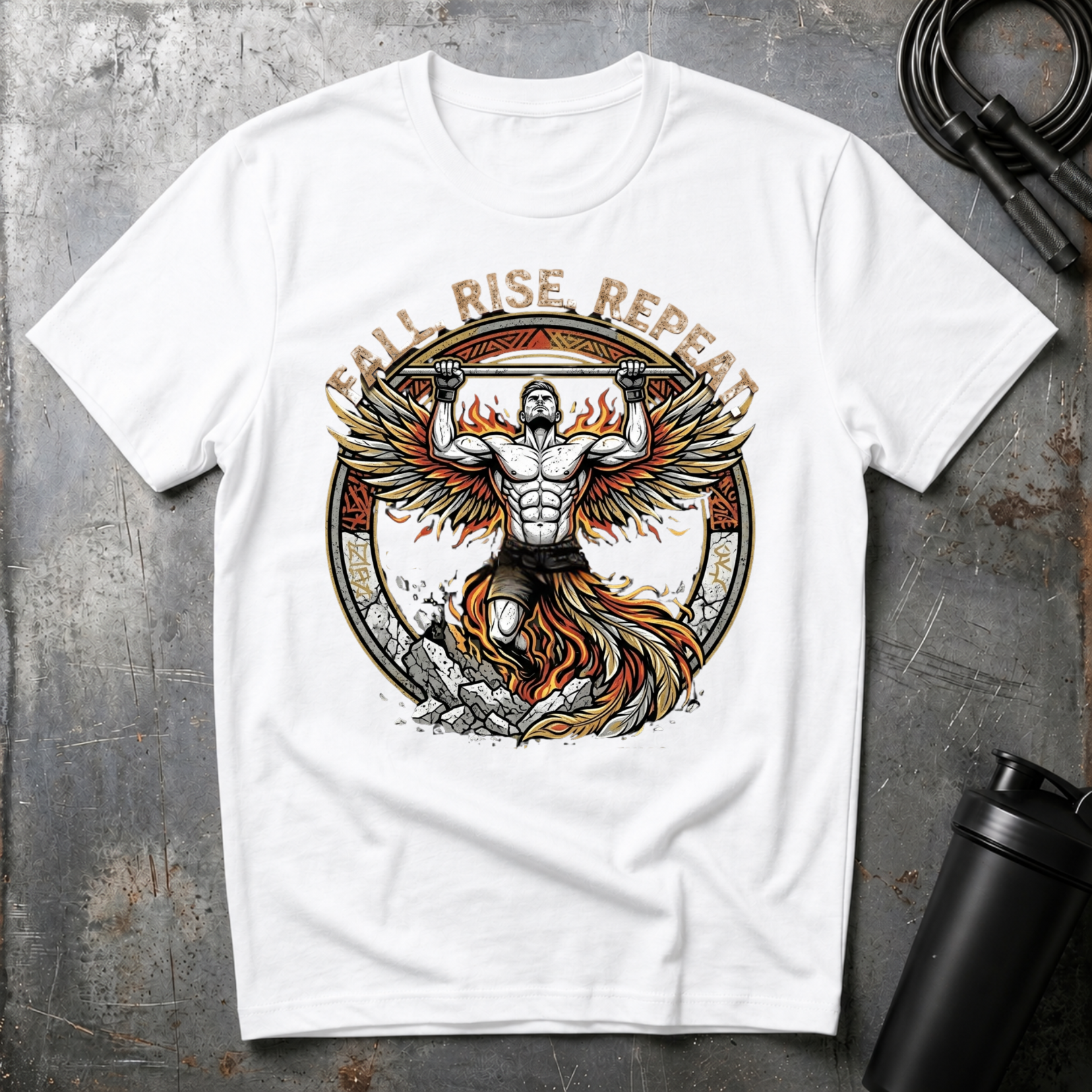 Fall rise repeat T-Shirt