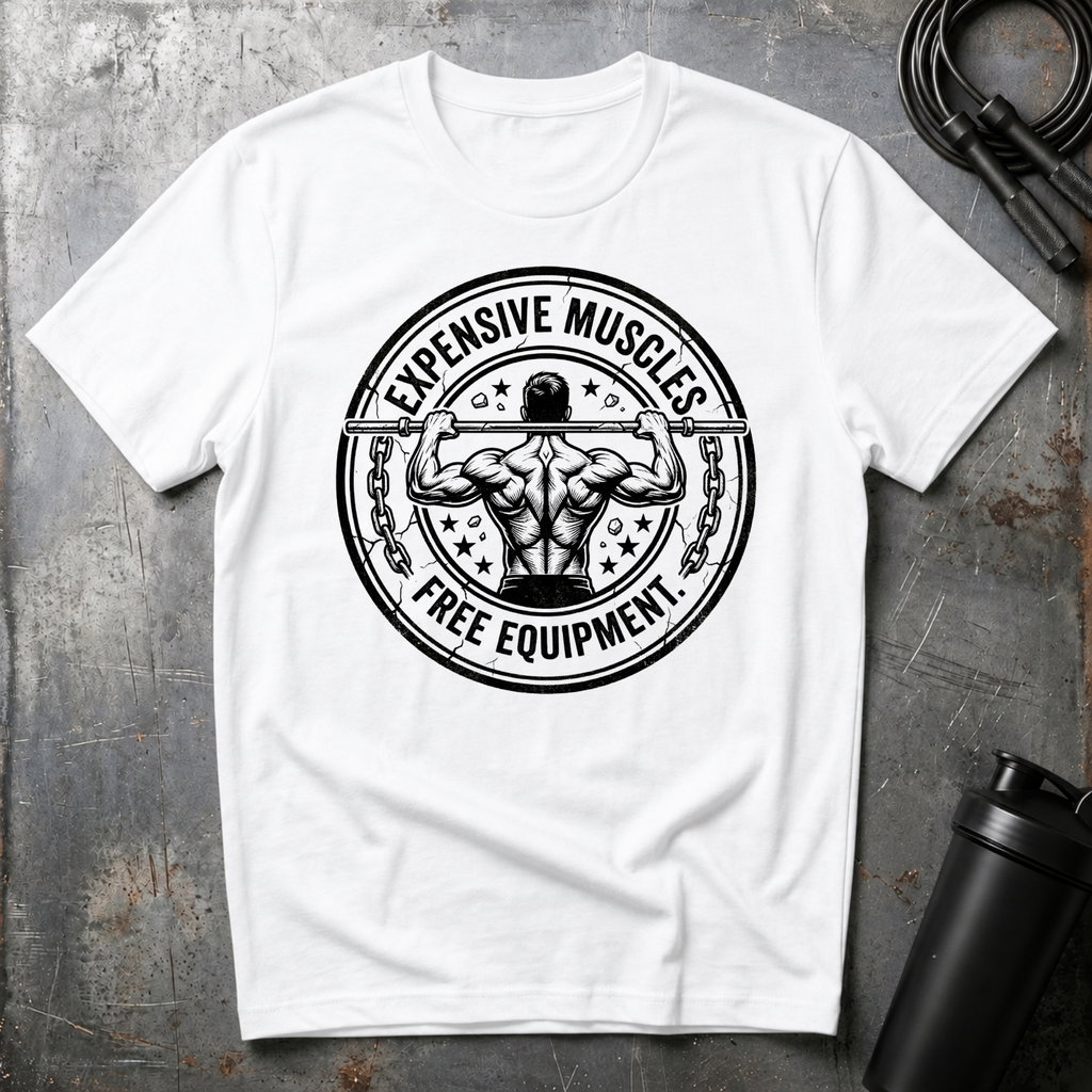 Expensive Muscle Free Equipment T-Shirt