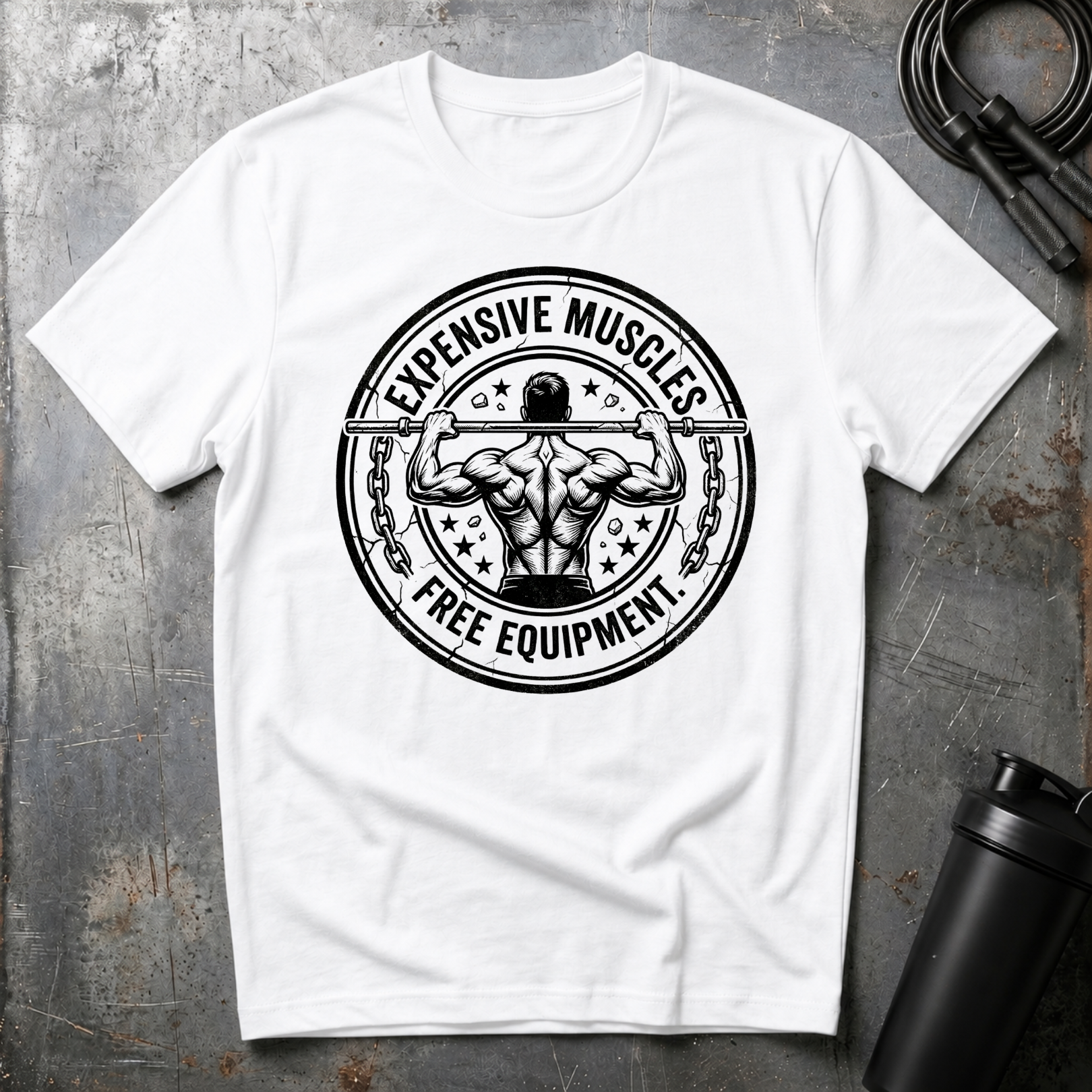 Expensive Muscle Free Equipment T-Shirt